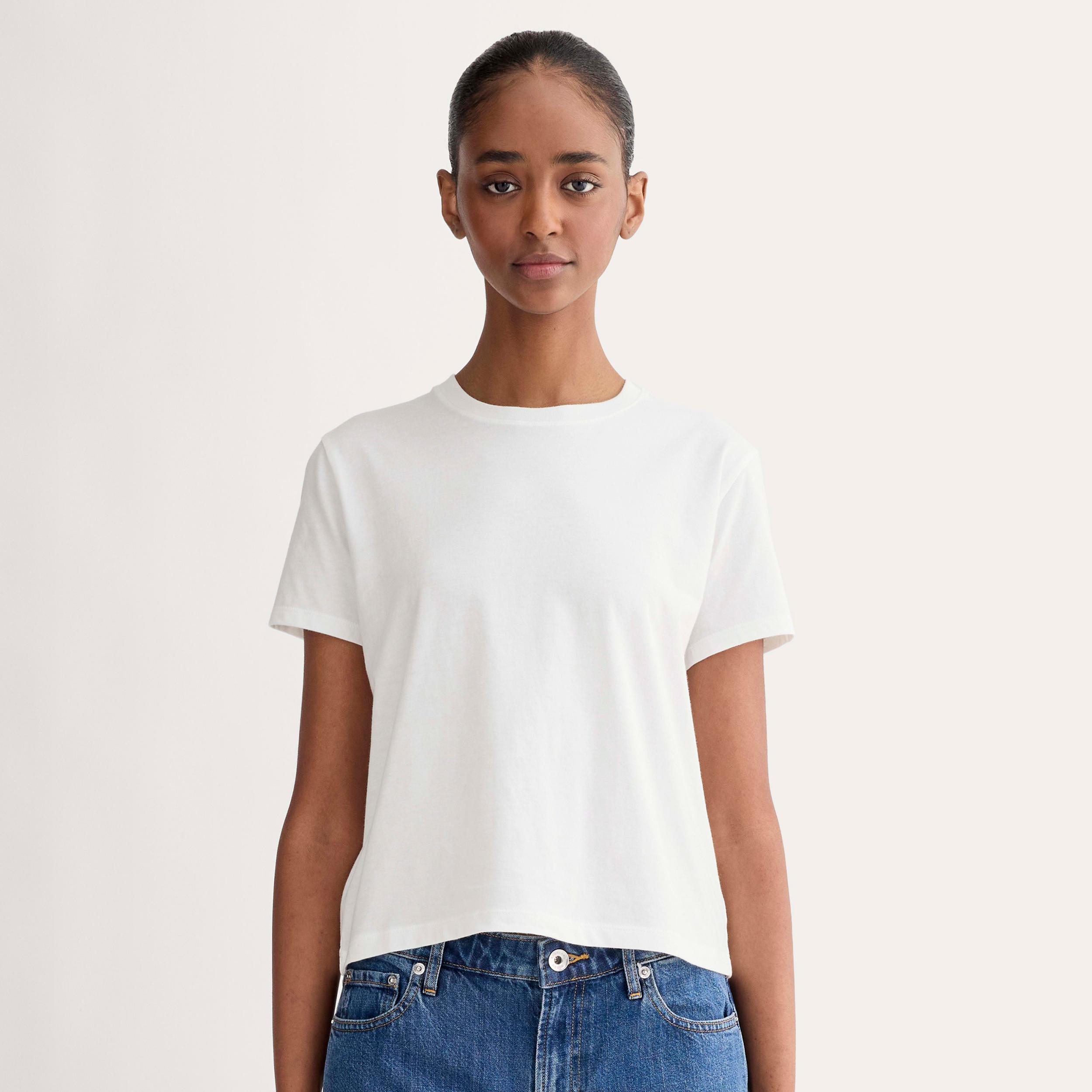 Womens Box-Cut T-Shirt in Essential Cotton by Everlane Product Image