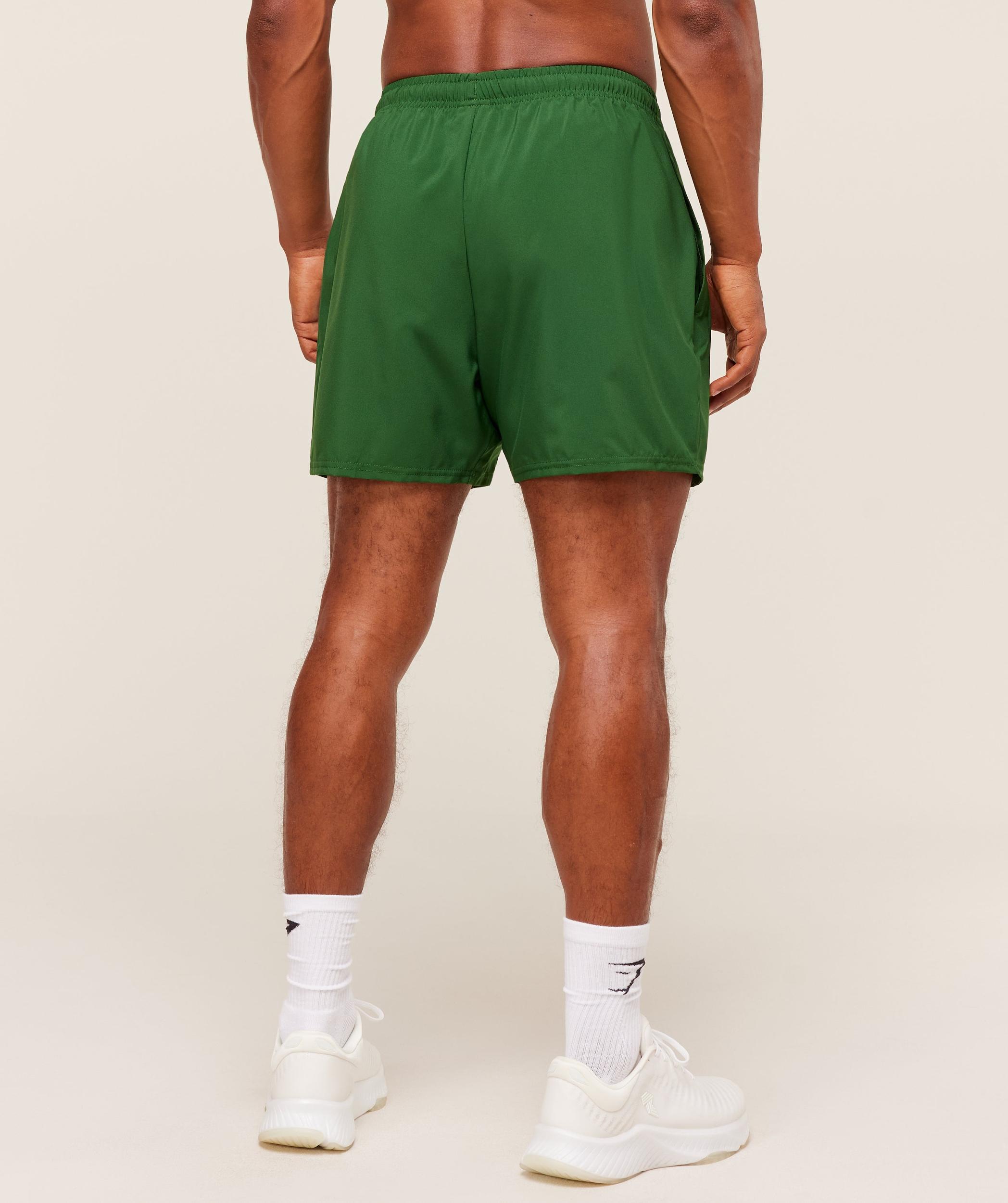 Gymshark Arrival 5" Shorts - Athletic Green Male Product Image