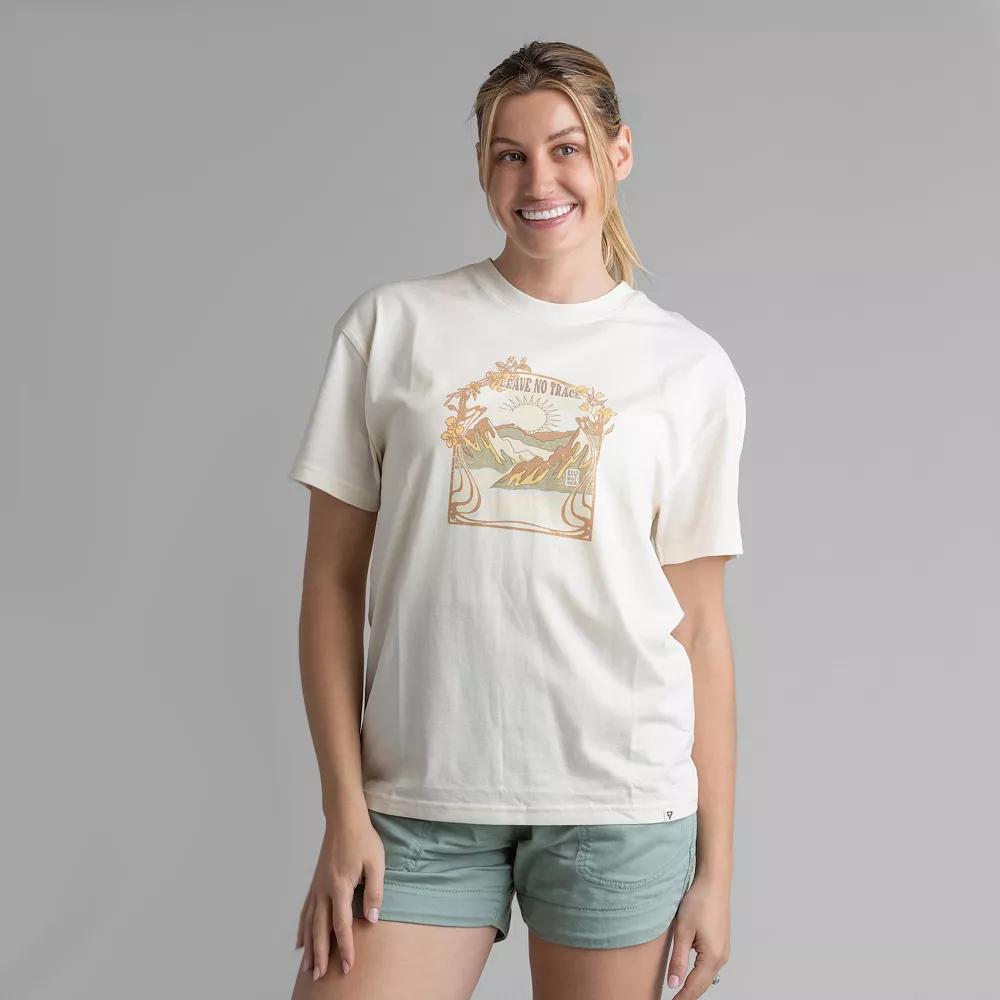 Women's LIV Outdoor Graphic Tee, Size: XL, Brown Product Image
