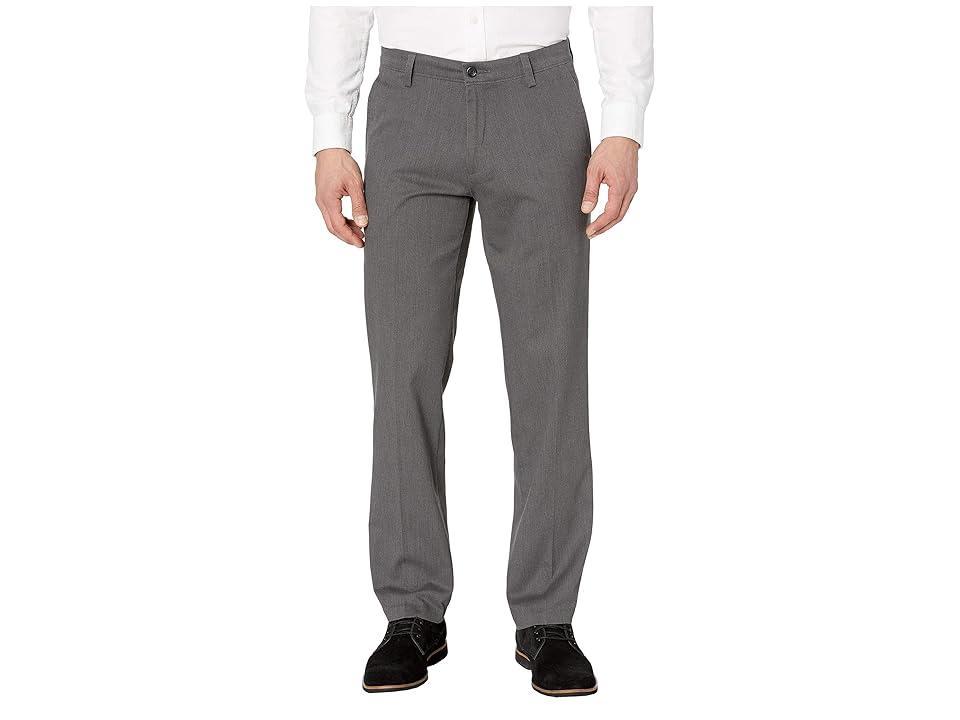 Men's Dockers® Stretch Easy Khaki Straight-Fit Flat-Front Pants, Size: 32 X 32, Black Product Image