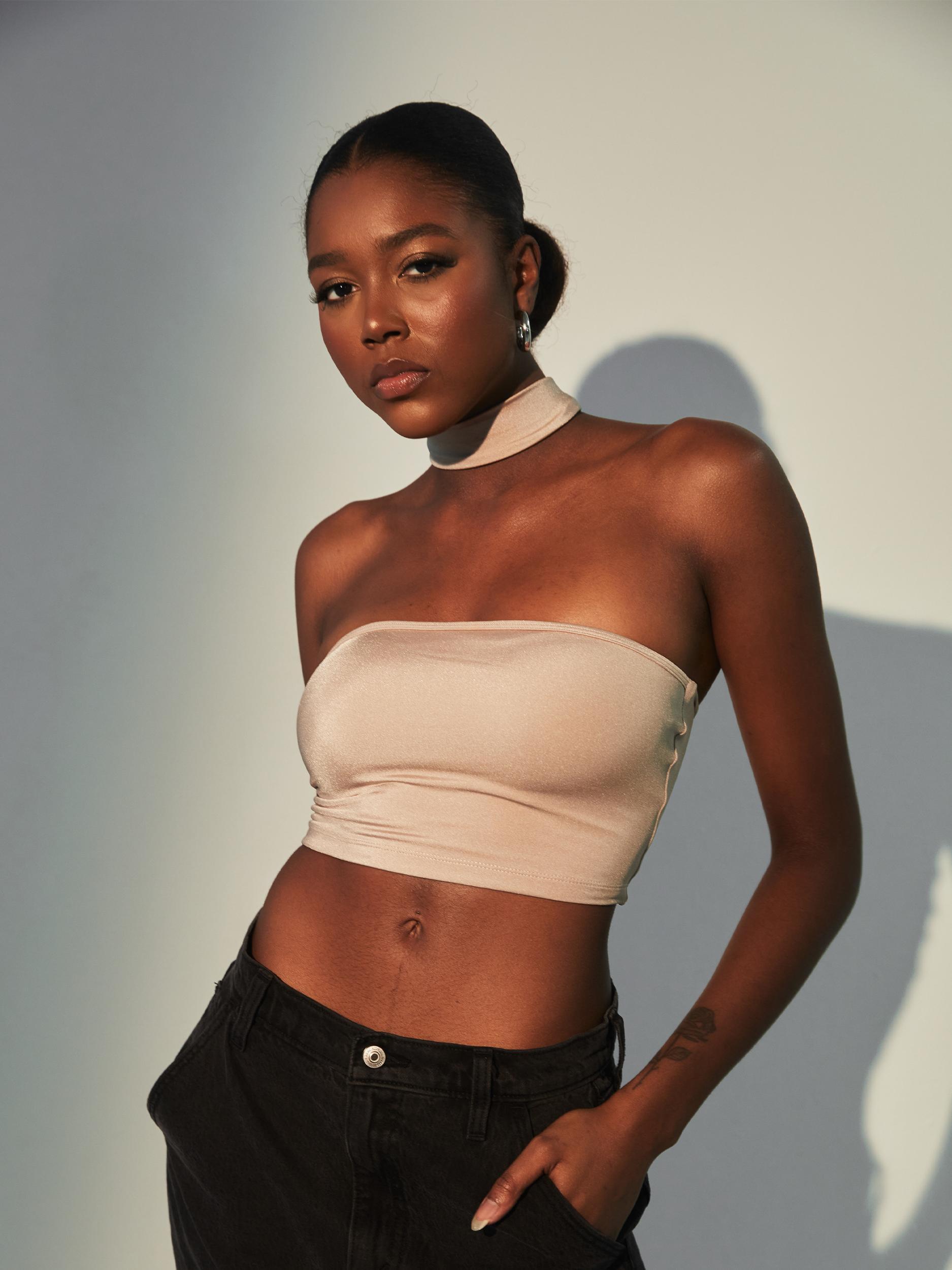 Lux Mock Neck Tube Top Brami Product Image