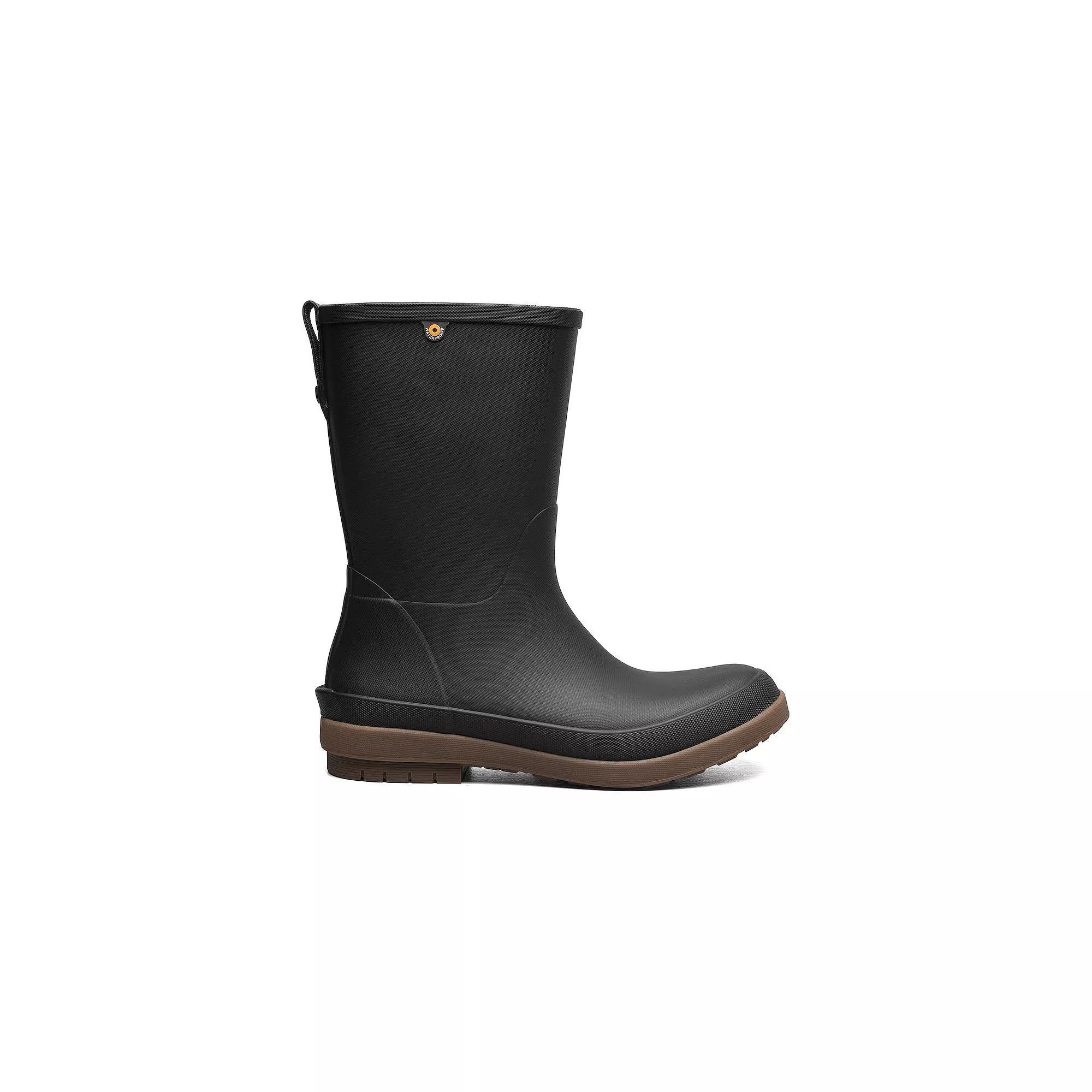 Bogs Amanda II Mid Women's Waterproof Rain Boots, Size: 9, Black Product Image