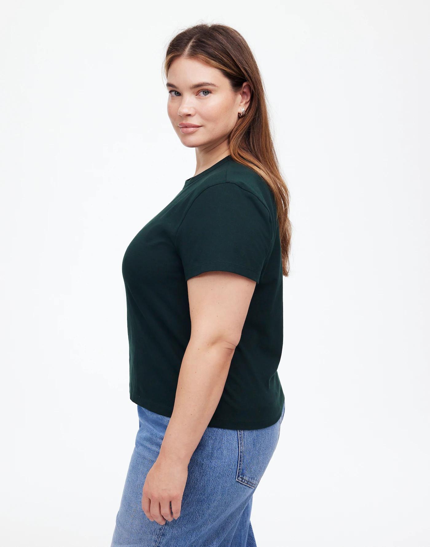 Plus Cotton Perfect Crewneck Tee Product Image