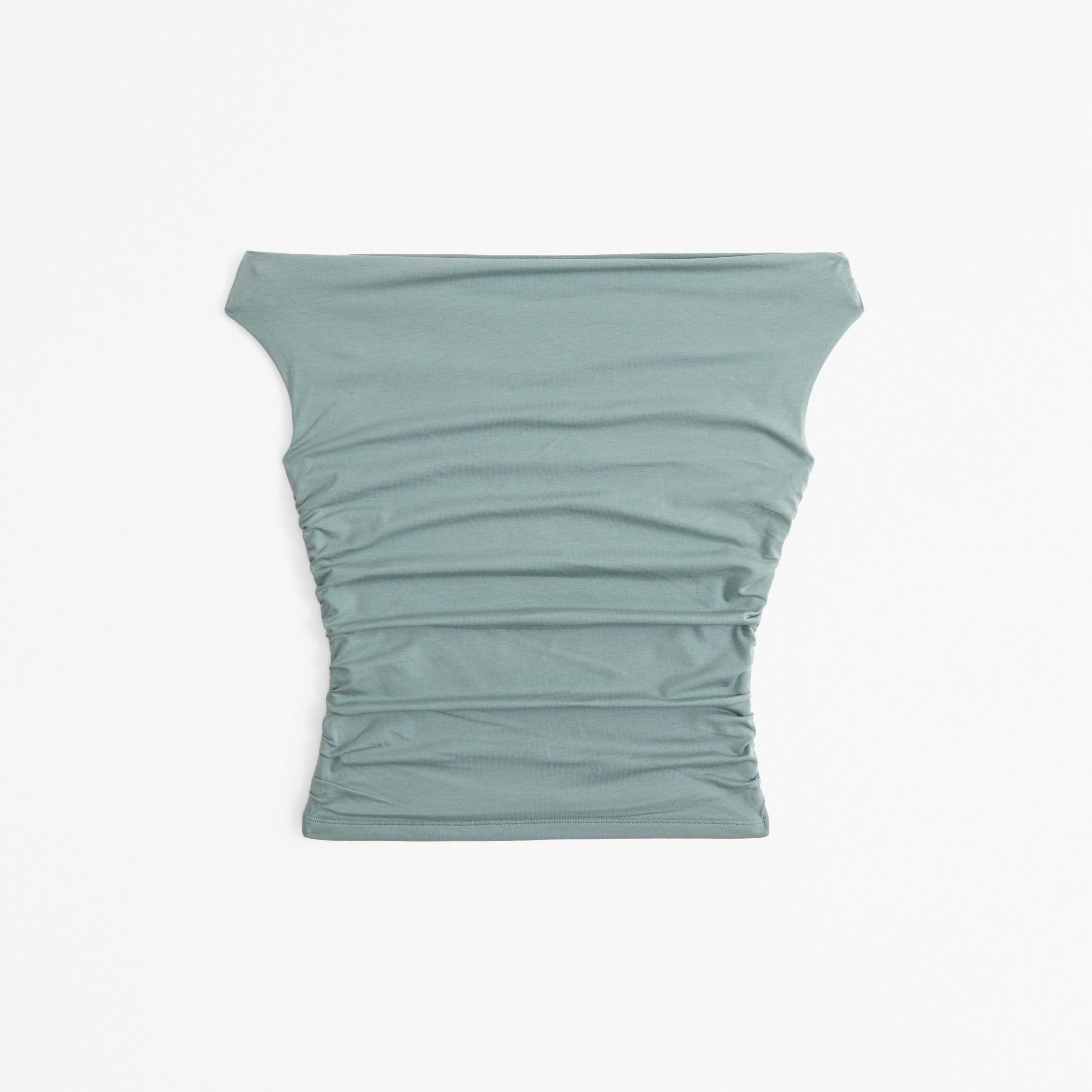 Off-The-Shoulder Ruched Top Product Image