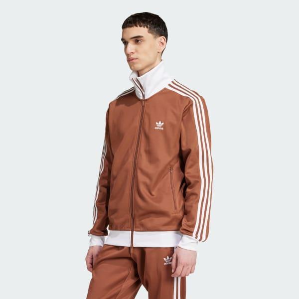 adidas Adicolor Classics Beckenbauer Track Jacket Wonder White 2XL Mens Product Image