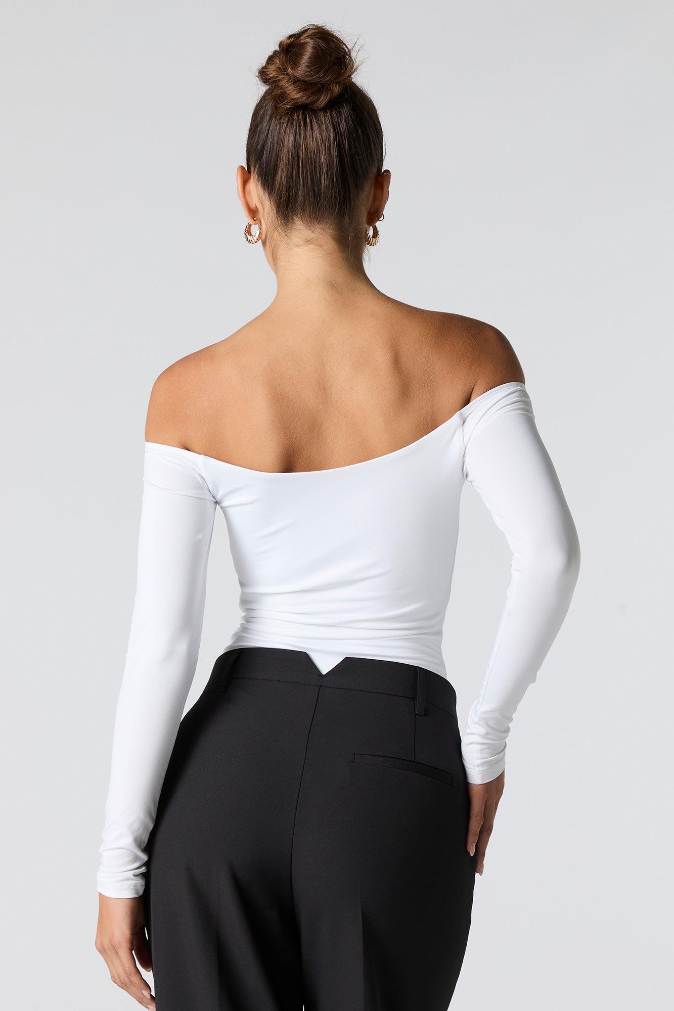 Contour Off Shoulder Bodysuit Female Product Image