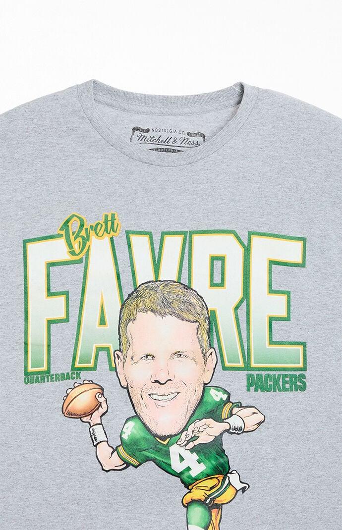 Mitchell & Ness Men's Brett Favre Cartoon T-Shirt Product Image