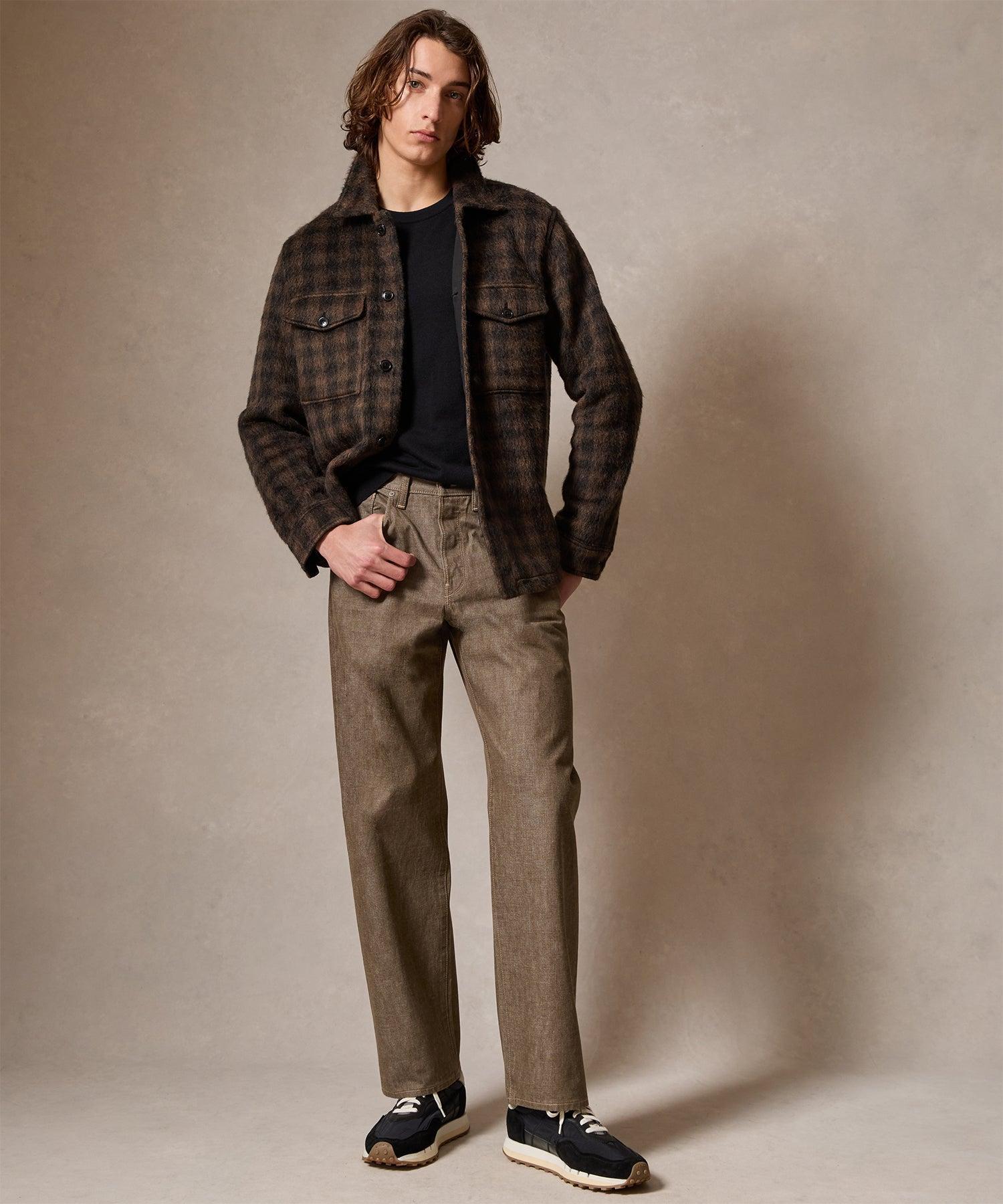 Relaxed Lightweight Japanese Selvedge Jean in Whiskey Product Image