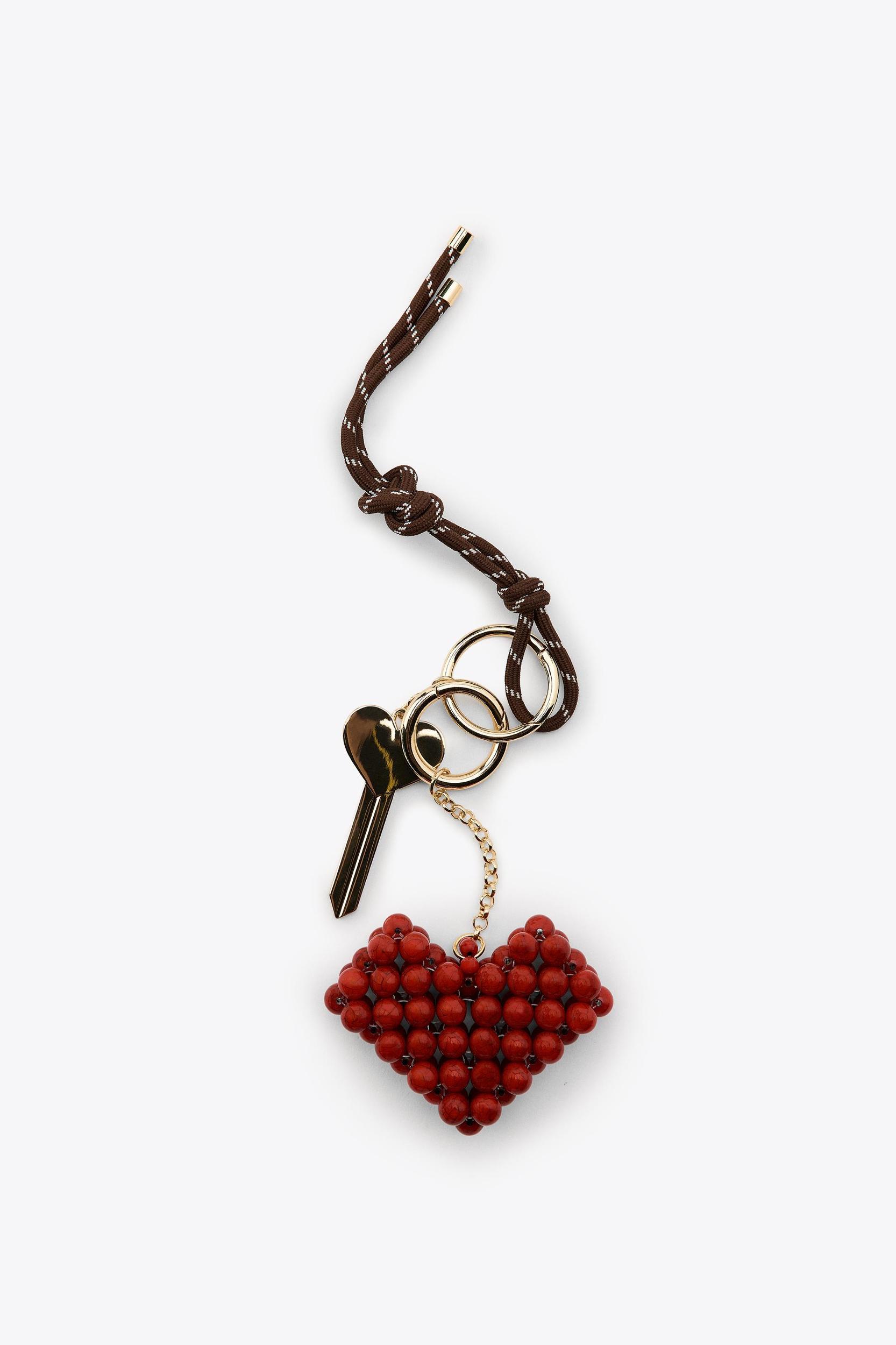 HEART MULTI-CHARM KEYCHAIN Product Image