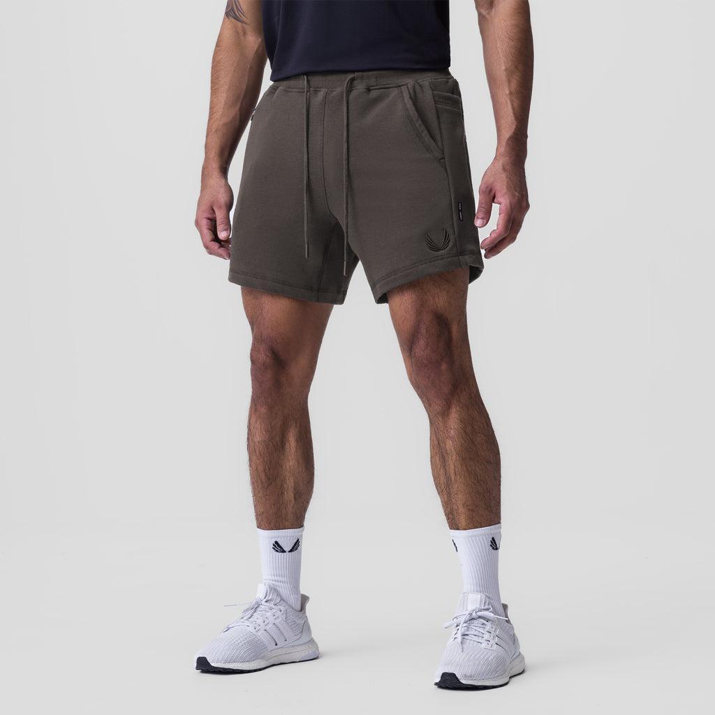 0867. Tech-Terry™ Sidelock Sweat Short -  Deep Taupe Product Image