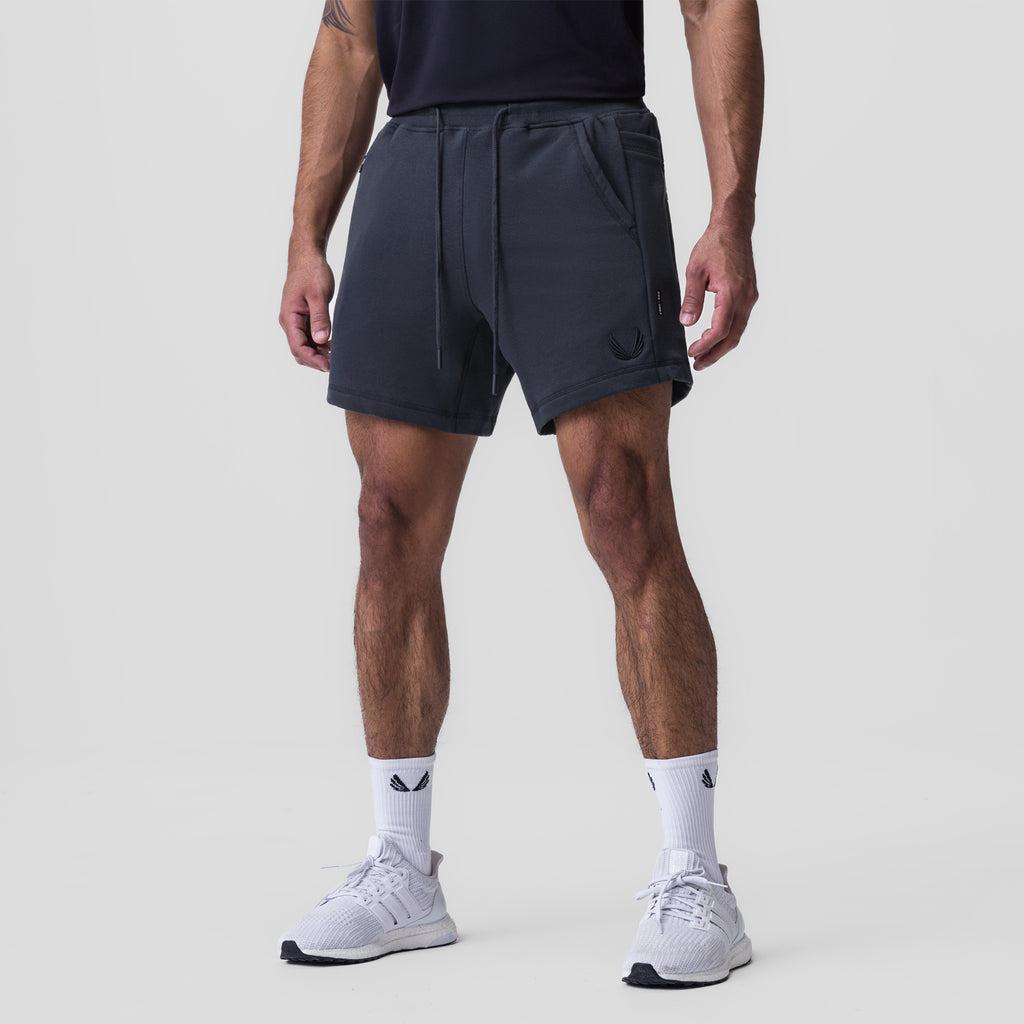 0867. Tech-Terry™ Sidelock Sweat Short - Navy Product Image