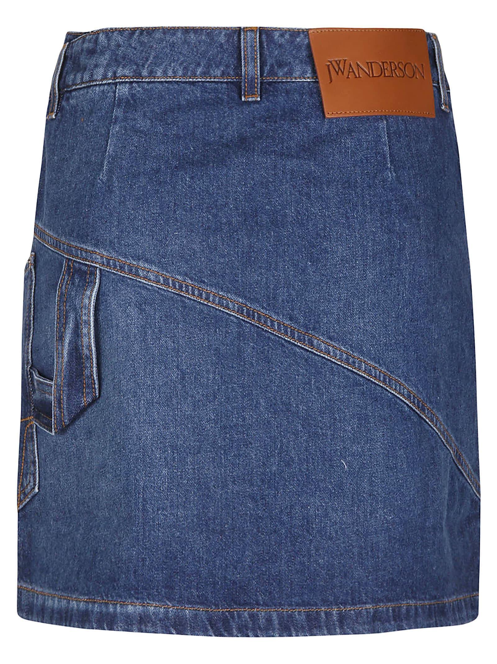 JW ANDERSON J.w. Anderson Skirt In Blue Product Image
