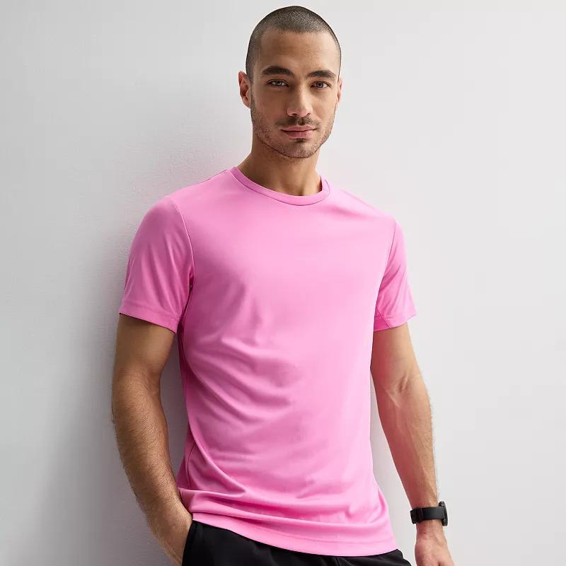 Men's Tek Gear® Dry Tek Tee, Size: Large, Hawk Grey Product Image