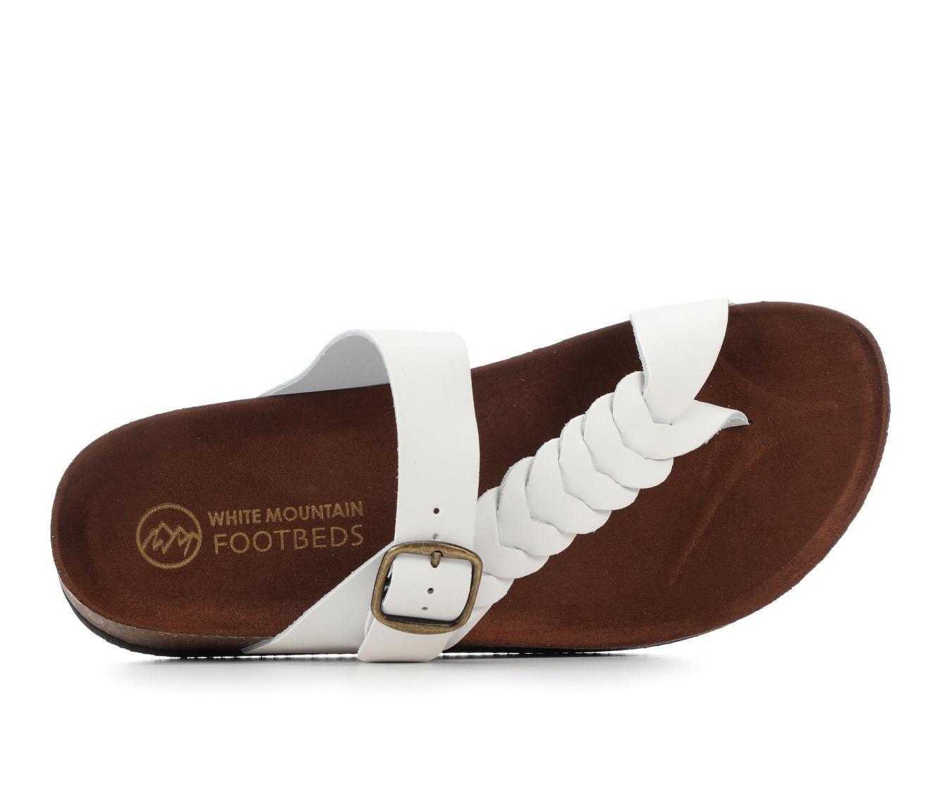 Women's White Mountain Happier Footbed Sandals Product Image
