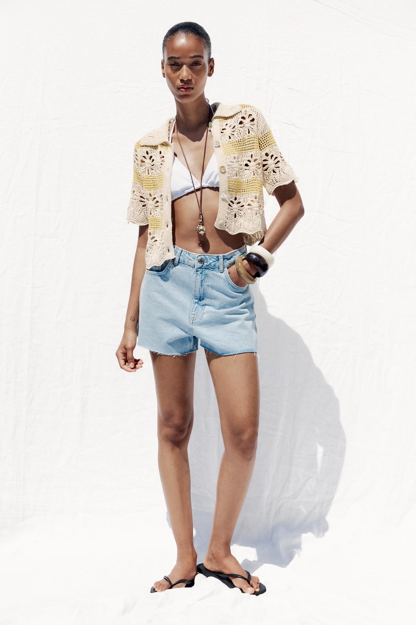 POINTELLE KNIT TOP Product Image