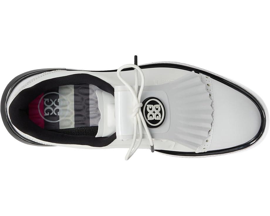G.112 Perforated Saddle Stripe Golf Shoes Product Image