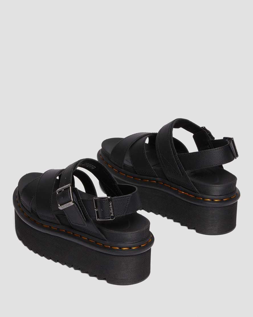 Voss II Athena Leather Strap Platform Sandals Product Image