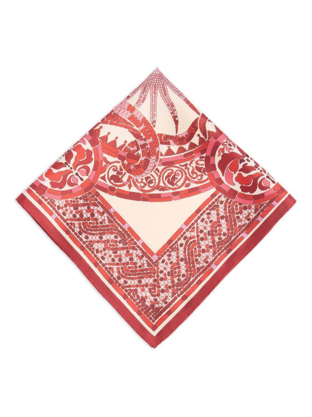 printed foulard scarf Product Image