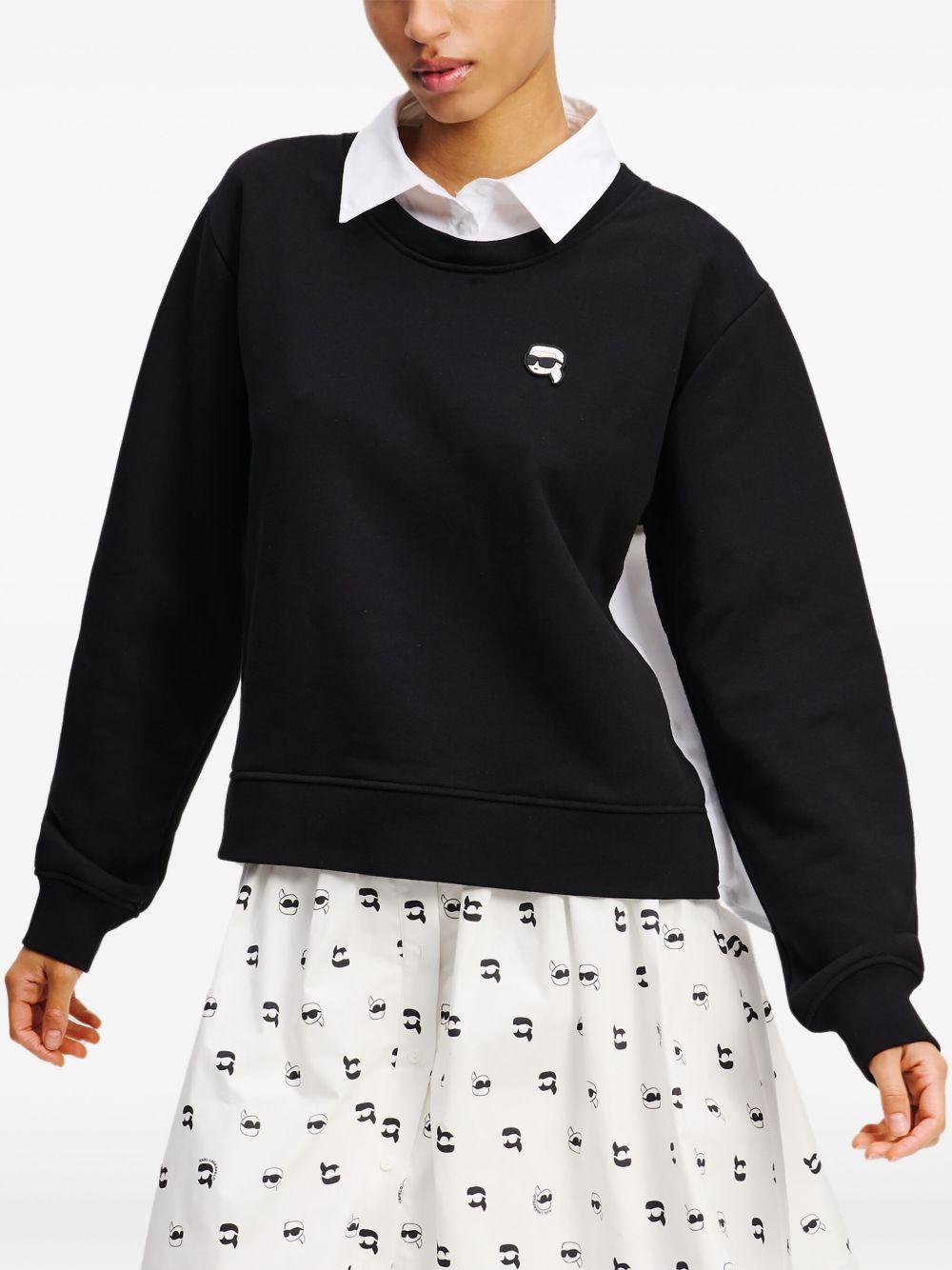 Ikon two-tone sweatshirt Product Image