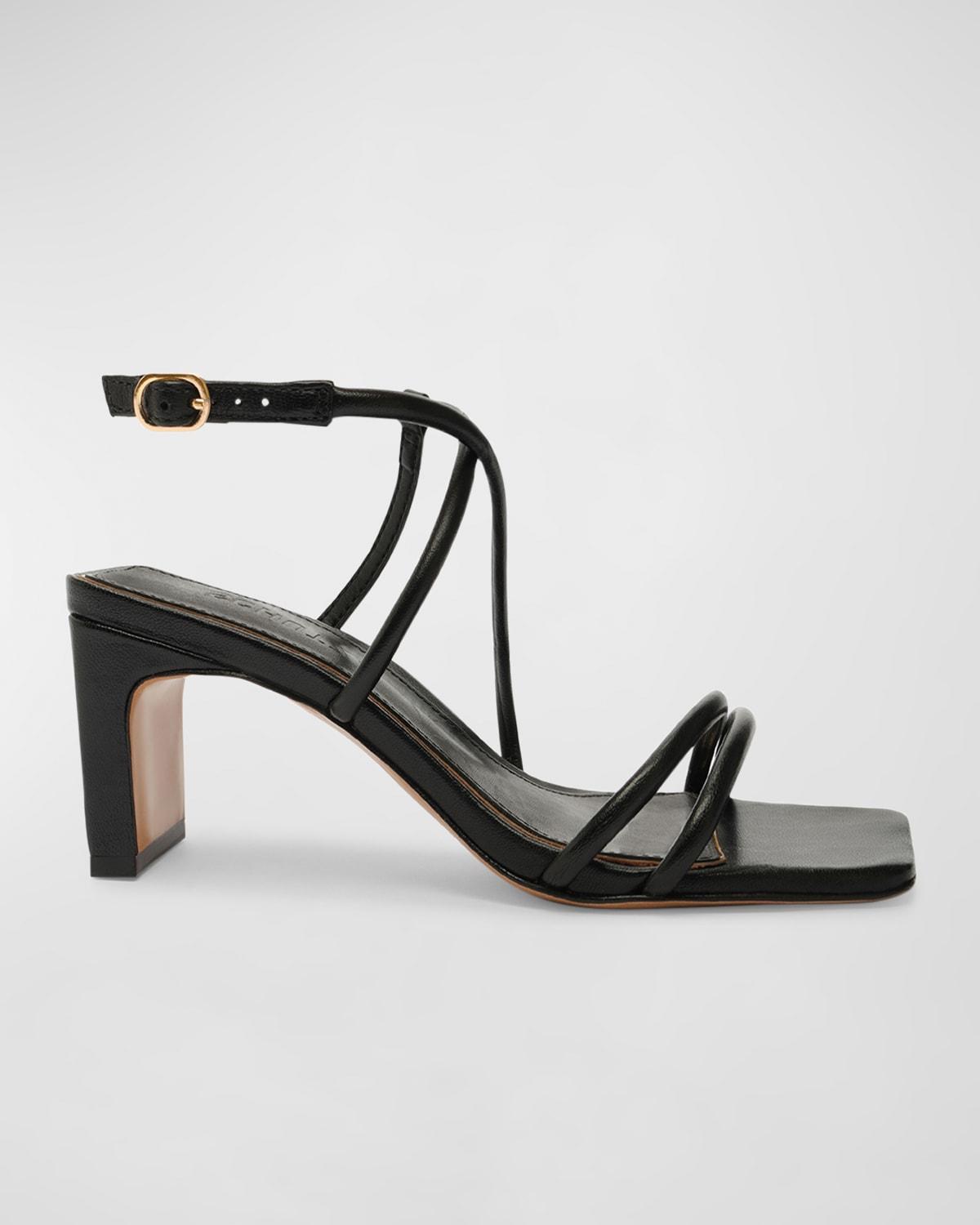 Aimee Block Leather Sandal Product Image