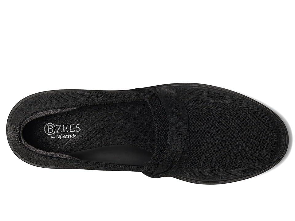 LifeStride Muse Bow Women's Slip-on Loafers, Size: 8, Black Knit Product Image