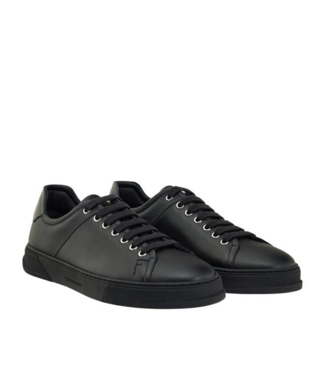 FERRAGAMO Low-top Trainers In Black Product Image