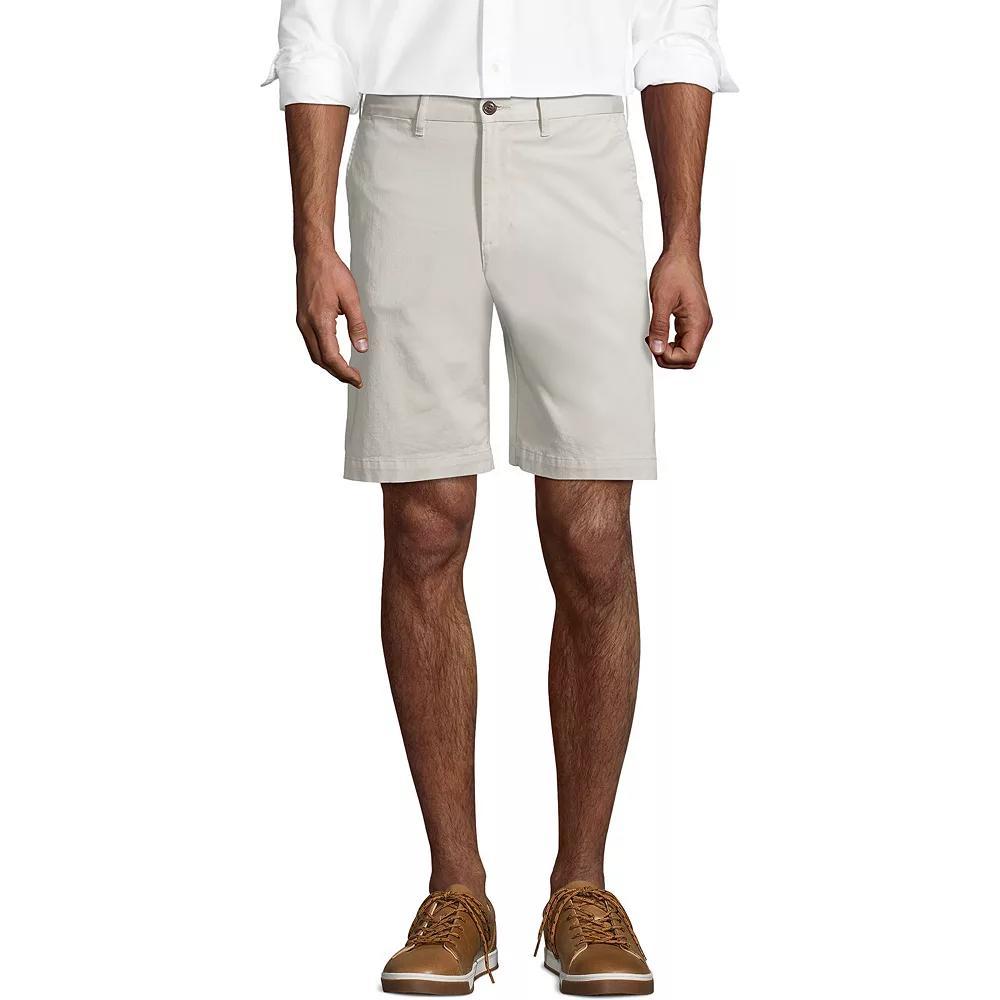 Men's Lands' End Traditional-Fit Comfort-First 9-inch Knockabout Chino Shorts, Size: 30, Radiant Blue Product Image
