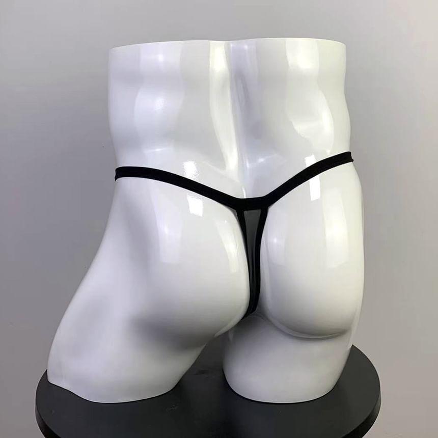 Contrast Trim Thong Product Image