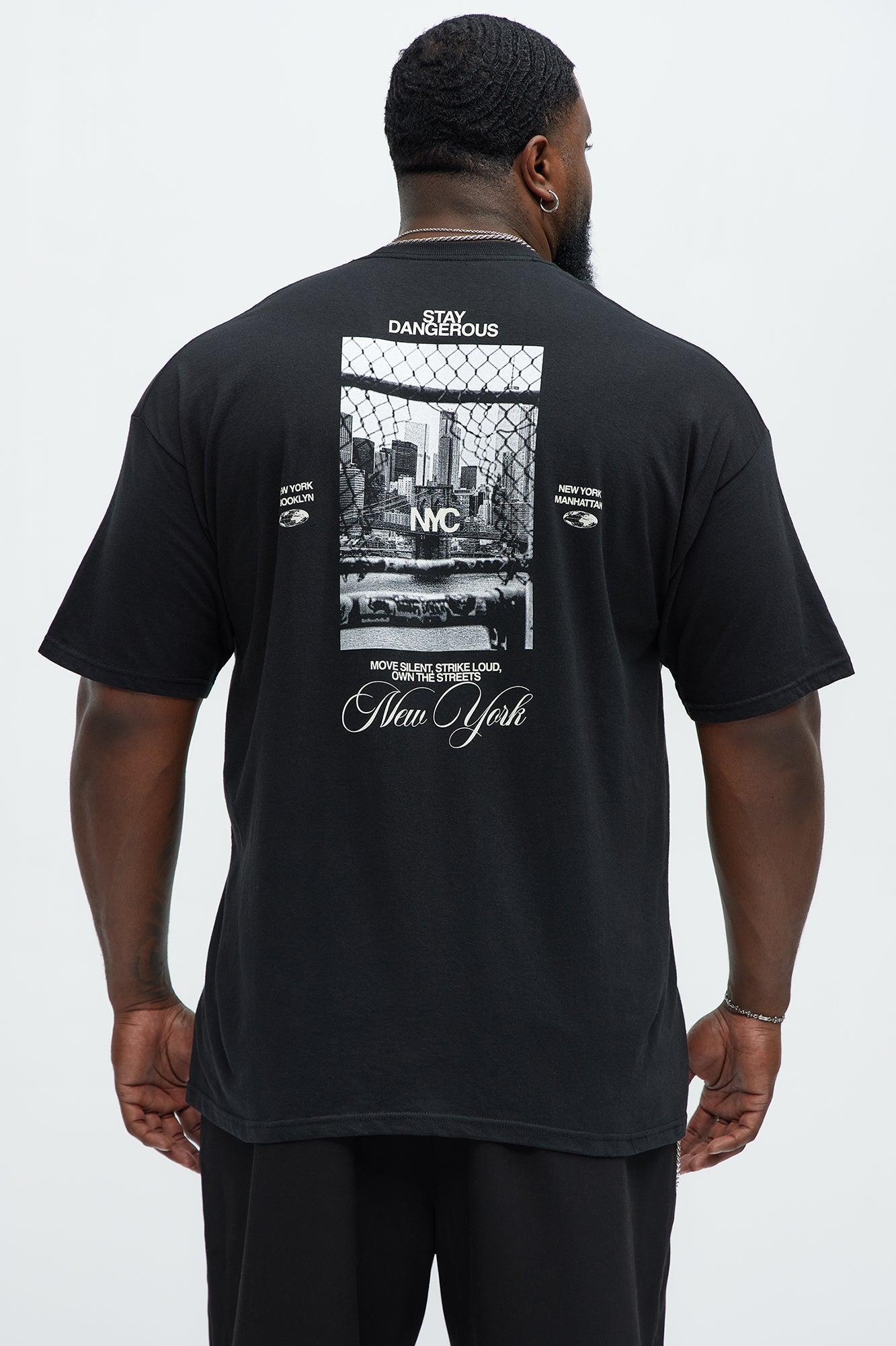 Stay Dangerous NYC Short Sleeve Tee - Black Product Image