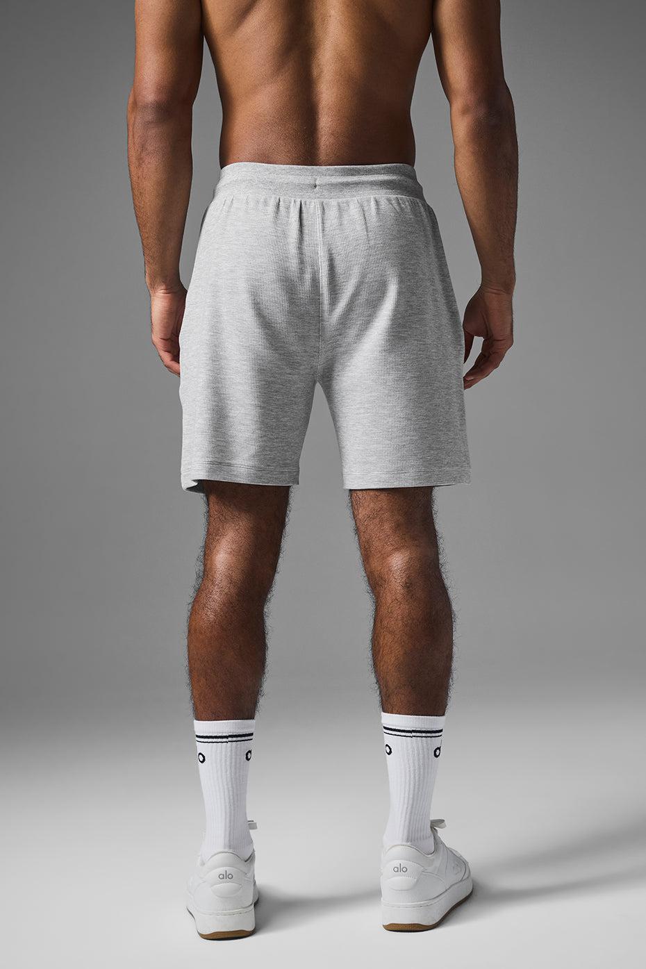 7" Micro Waffle Fast Break Short - Athletic Heather Grey Product Image