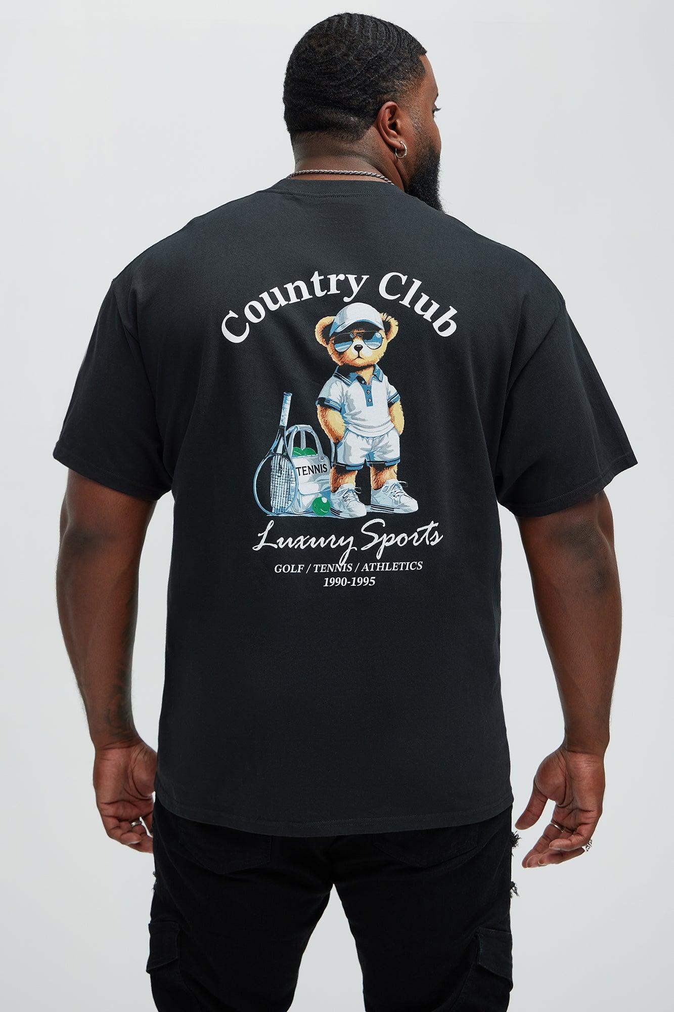 Country Club Members Only Short Sleeve Tee - Black Product Image