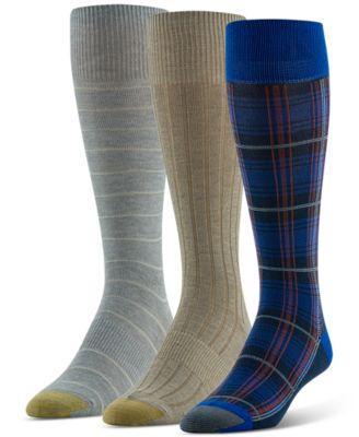 Gold Toe Mens Multi-Pattern Socks - 3 pk. Product Image
