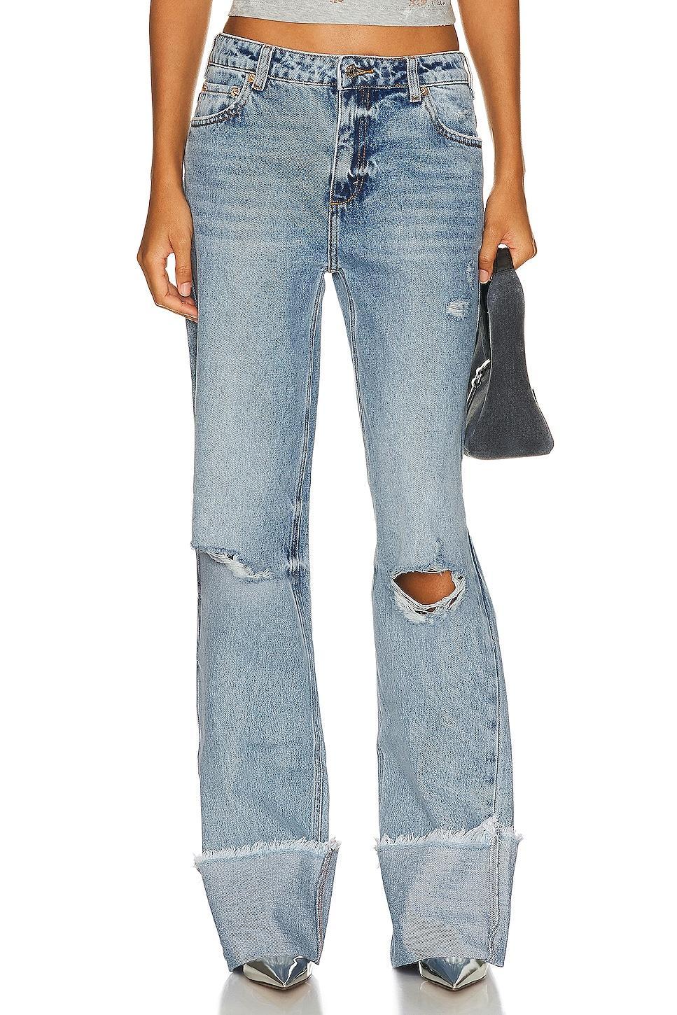 Womens Margot Cuffed Boyfriend Jeans Product Image