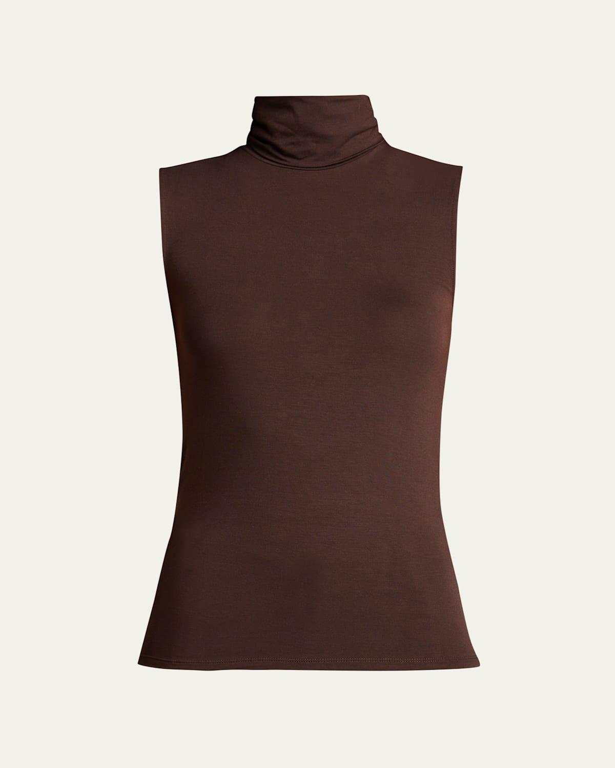 Majestic Filatures Sleeveless Turtleneck Top Product Image