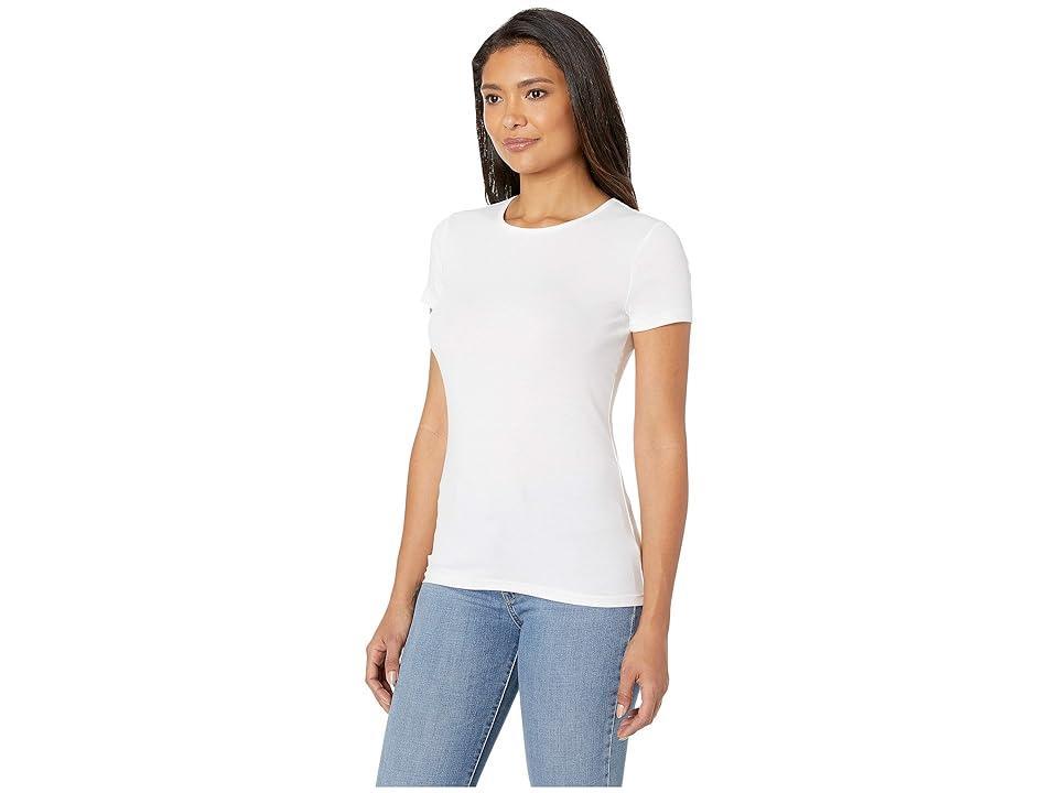 Lauren Ralph Lauren Short Sleeve Round Neck Stretch Cotton T Product Image