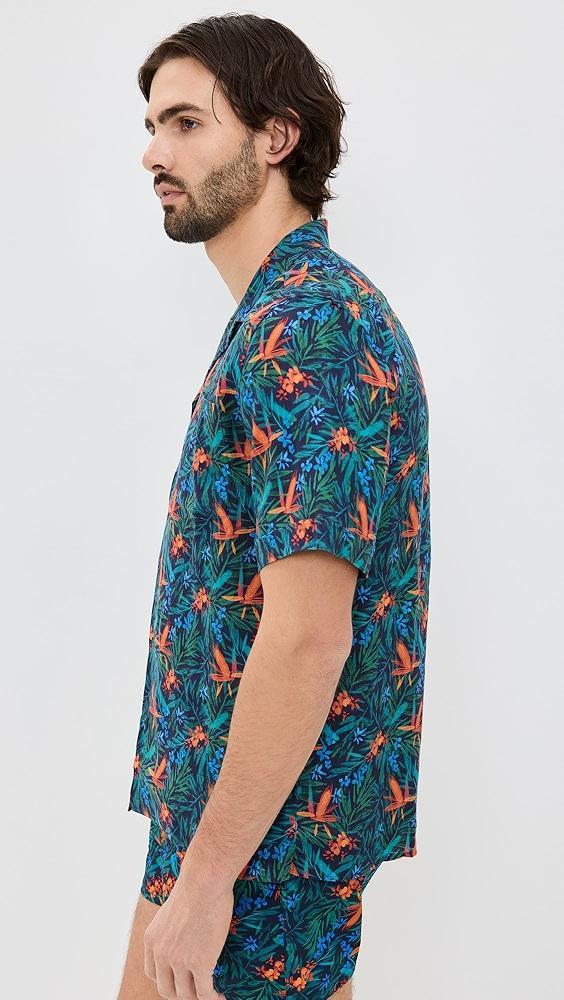 Vilebrequin Charli Linen Camp Shirt | Shopbop Product Image
