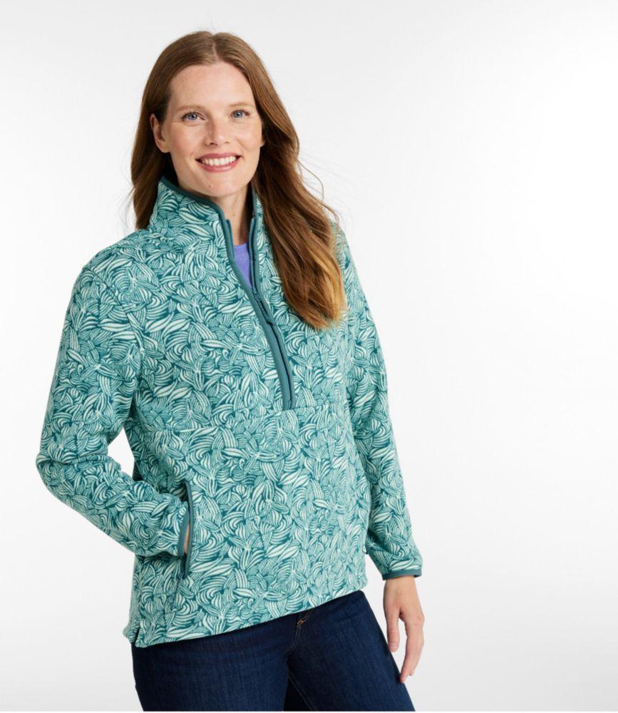 
                            
                                
                                    
                                
                            Women's L.L.Bean Sweater Fleece Half-Zip Pullover, Print
                         Product Image