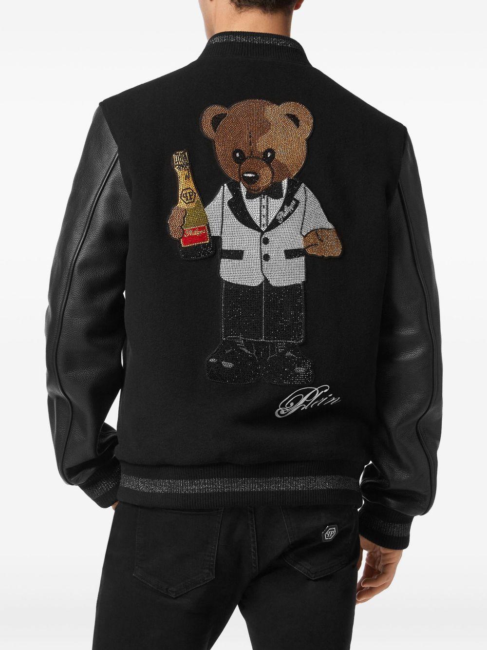 Teddy Stones embellished teddy bear jacket Product Image