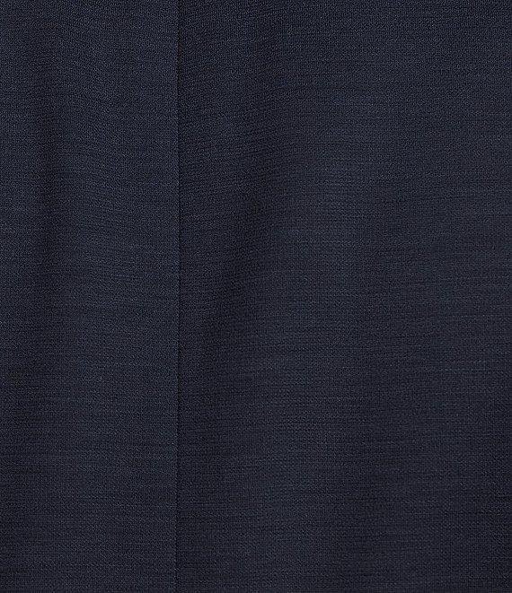 Hart Schaffner Marx New York Modern Fit Flat Front Solid 2-Piece Suit Product Image