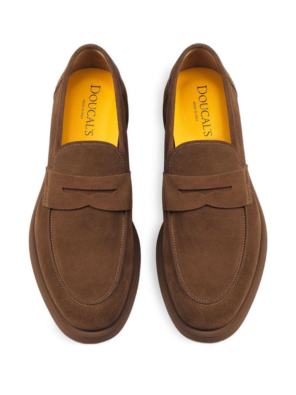 suede penny loafers Product Image
