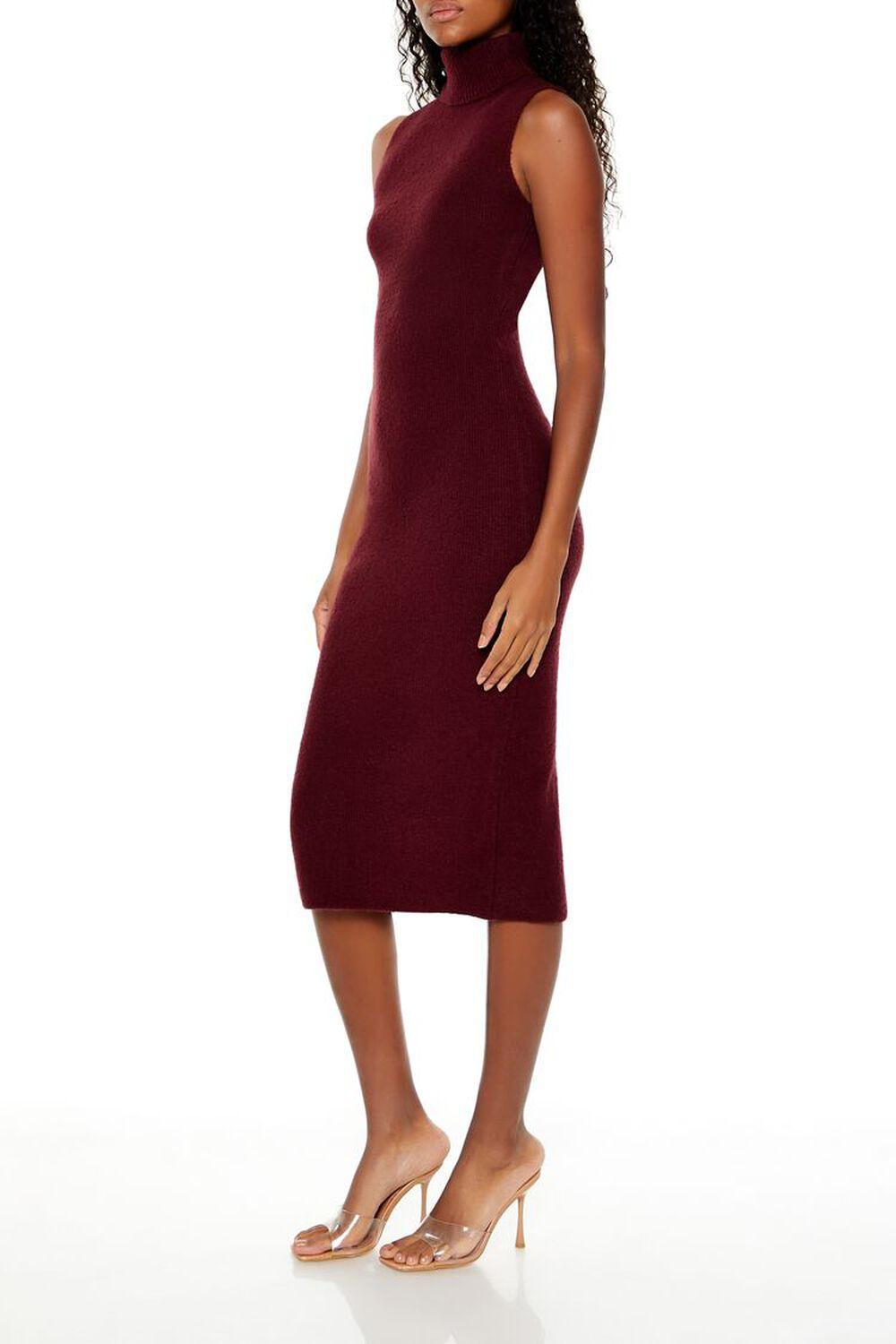 Turtleneck Midi Sweater Dress | Forever 21 Product Image