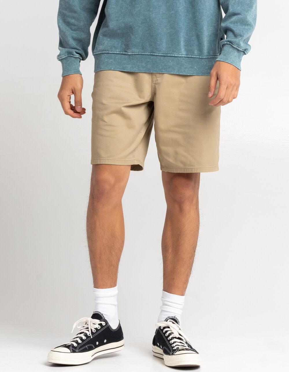 RSQ Mens Mid Length  9" Chino Shorts - DESERT Product Image