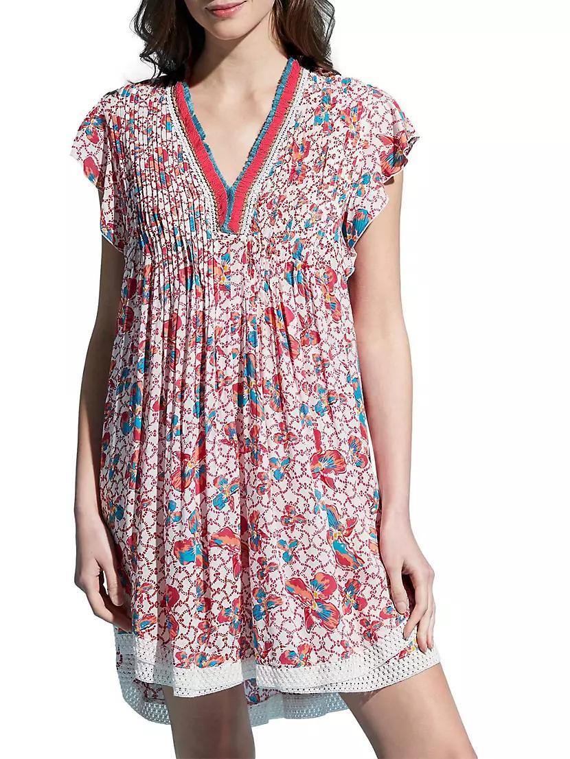 Sasha Ruffled Floral Babydoll Dress Product Image