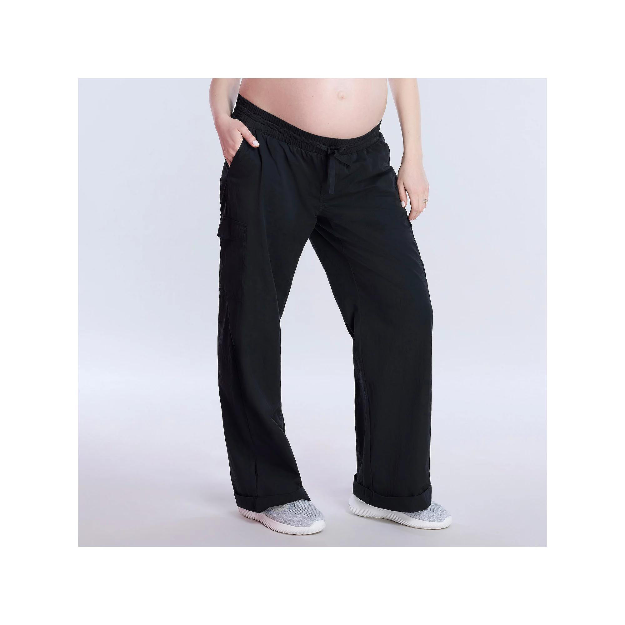 Maternity Motherhood Utility Cargo Joggers, Womens Product Image