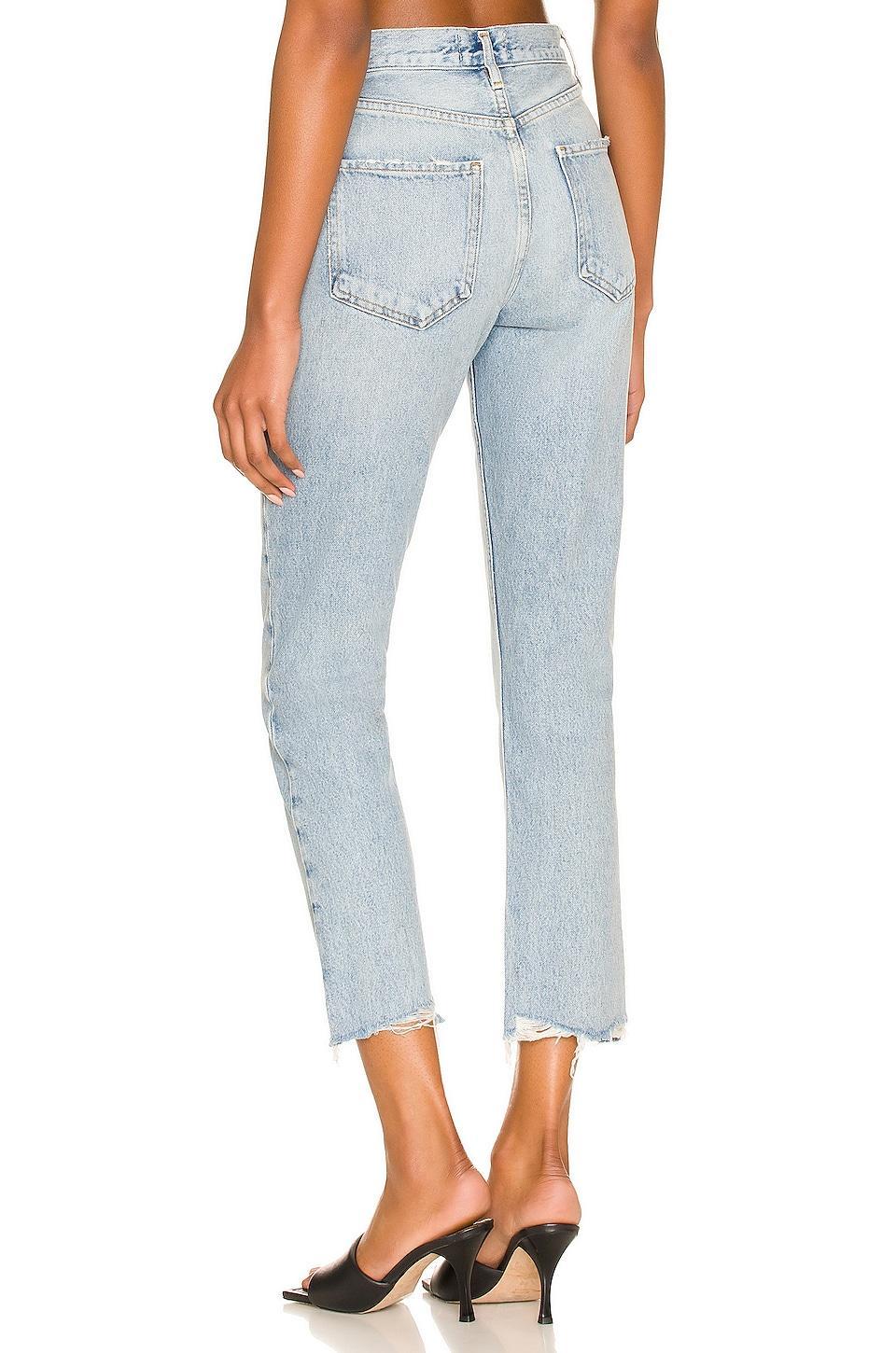 Riley High Rise Straight Crop AGOLDE Product Image