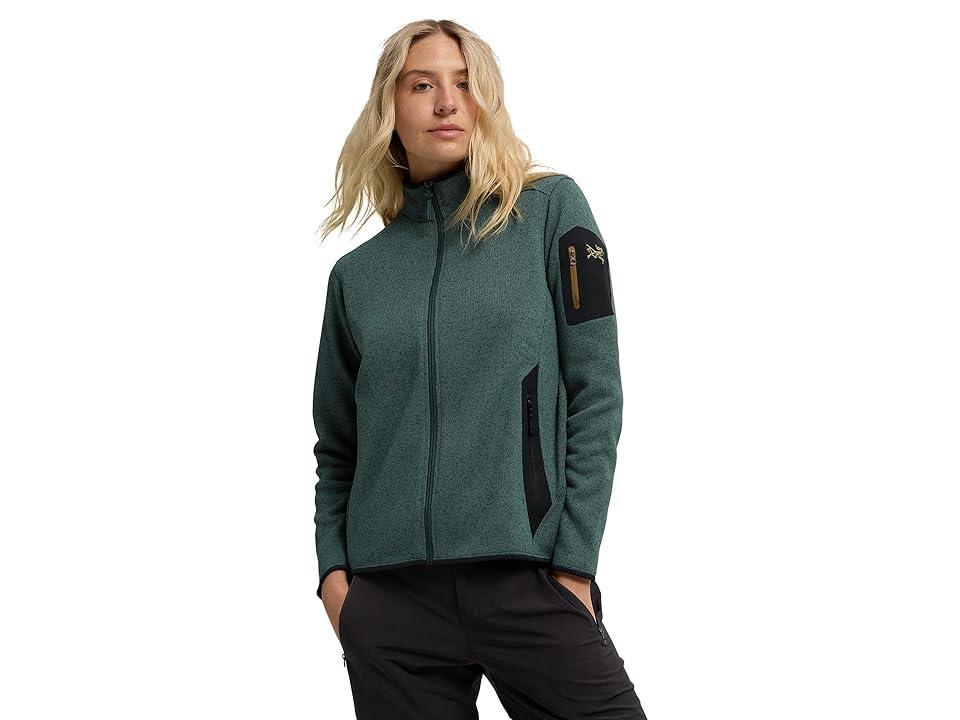 Arc'teryx Covert Cardigan (Forage Heather II) Women's Sweater Product Image