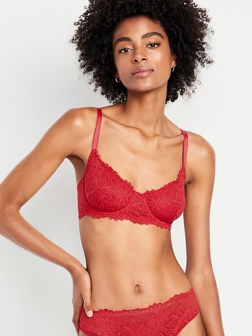 Lace Balconette Bra Product Image