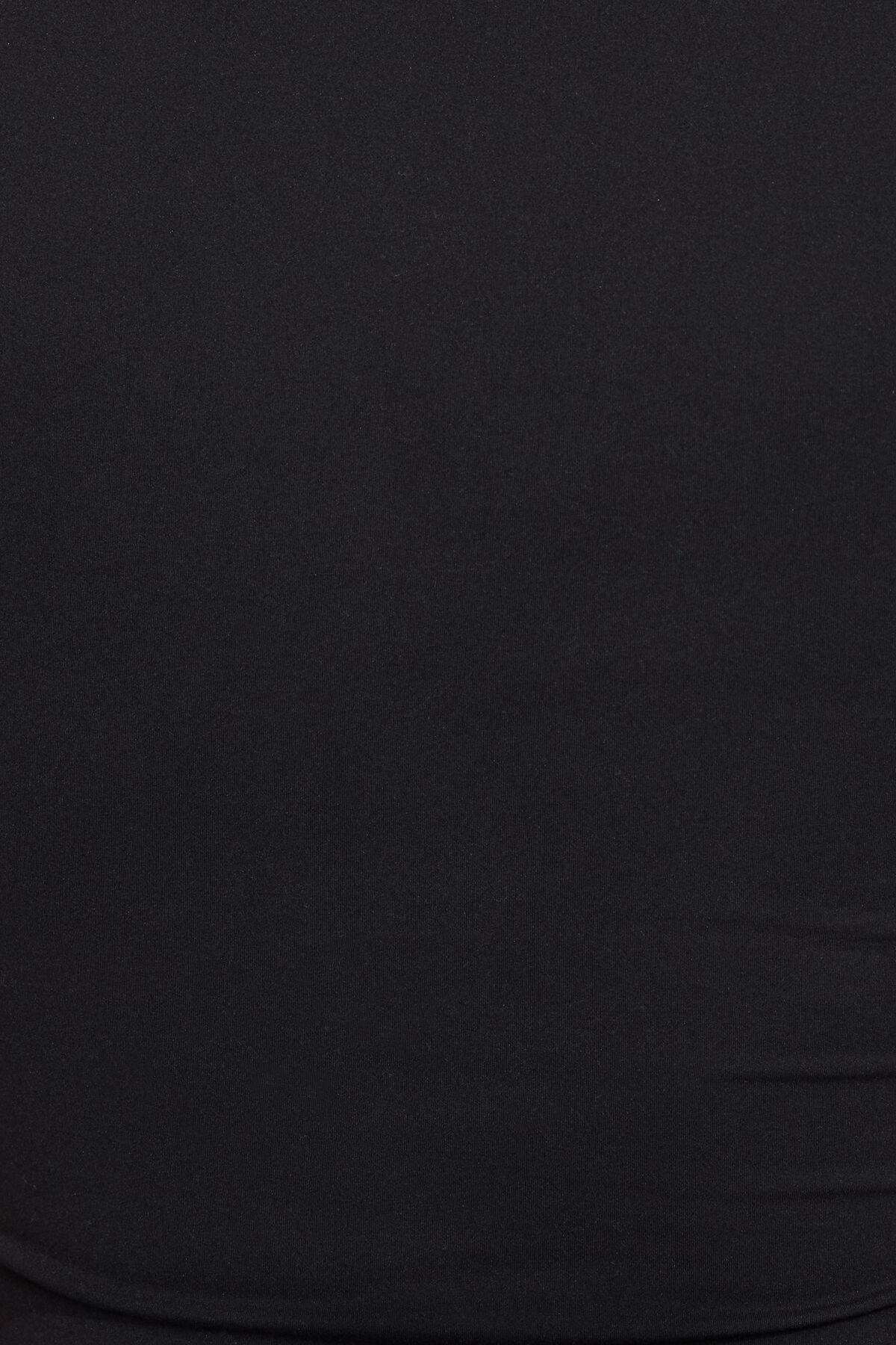Sleek Deep V Neck T Shirt Product Image