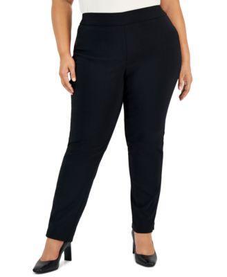 Jm Collection Plus Size Pull-On Cambridge Pants, Created for Macys Product Image