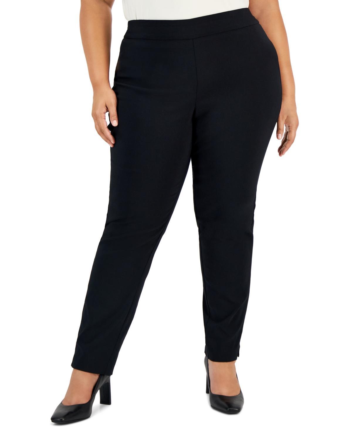 Jm Collection Plus Size Pull-On Cambridge Pants, Created for Macys Product Image